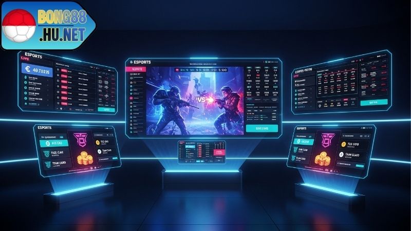 BONG88 Esport - Trải nghiệm cá cược tuyệt đỉnh cho game thủ 6 bong88-esport