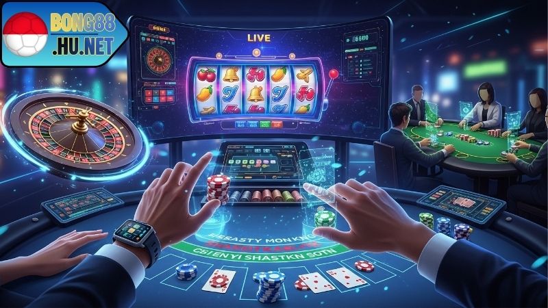 Casino Trực Tuyến BONG88 - Trải Nghiệm Đẳng Cấp Và Hấp Dẫn 6 Sòng bạc BONG88 và các trò chơi casino game nổi bật
