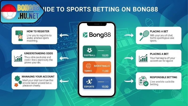 Hướng dẫn cược thể thao bong88 - Bí quyết thắng lớn an toàn 5 Đăng ký tài khoản và xác thực để tham gia cược thể thao