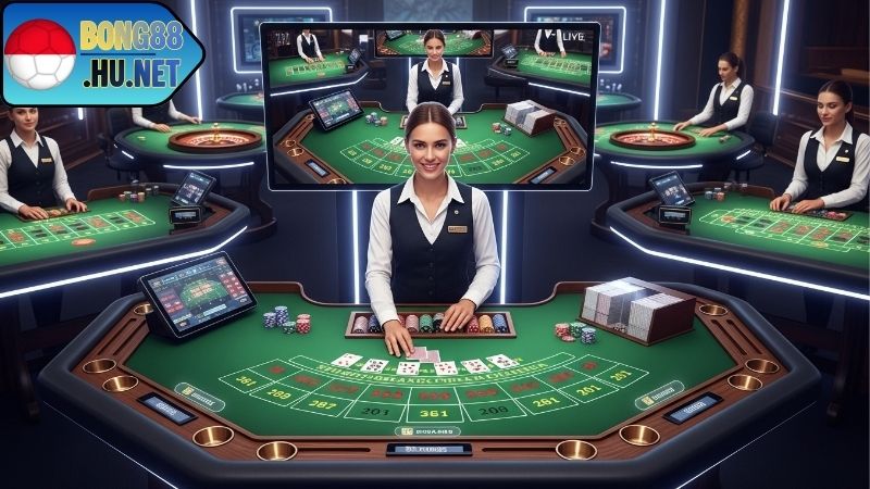 Live Casino BONG88 – Trải Nghiệm Casino Trực Tiếp Đỉnh Cao 6 Dealer BONG88 và các bàn cược đẳng cấp