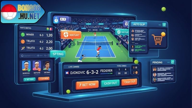 Quần vợt bong88 - Chinh phục những trận cầu đỉnh cao 5 Các loại kèo cược quần vợt bong88 thường gặp