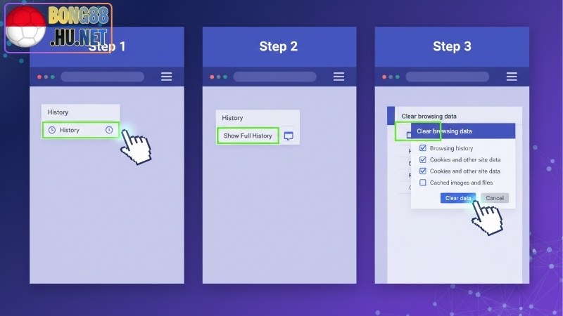 Cách xóa lịch sử duyệt web - Lý do và hướng dẫn chi tiết 6 Cách xóa lịch sử duyệt web - Lý do và hướng dẫn chi tiết