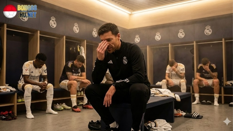 Cú sốc từ Real Madrid: HLV Xabi Alonso đối mặt với áp lực lớn, nội bộ đội bóng có dấu hiệu rạn nứt giữa dàn sao 9 cu-soc-tu-real-madrid-hlv-xabi-alonso-doi-mat-voi-ap-luc-lon-noi-bo-doi-bong-co-dau-hieu-ran-nut-giua-dan-sao