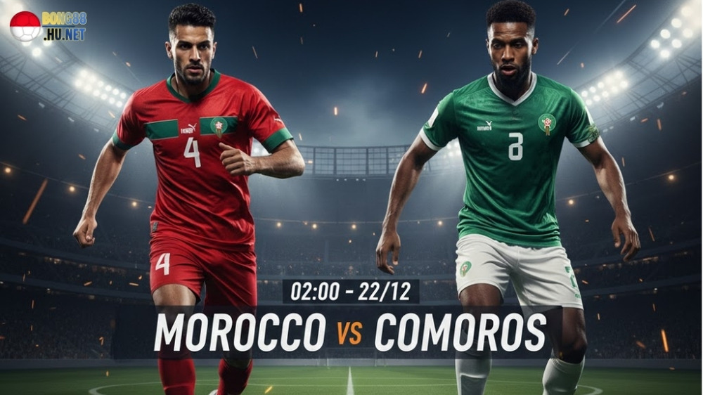 Soi kèo bóng đá Morocco vs Comoros, 02h00 ngày 22/12 6 Soi kèo bóng đá Morocco vs Comoros, 02h00 ngày 22/12